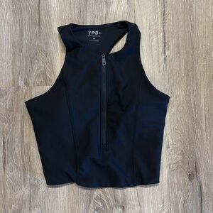 YPB cropped workout top